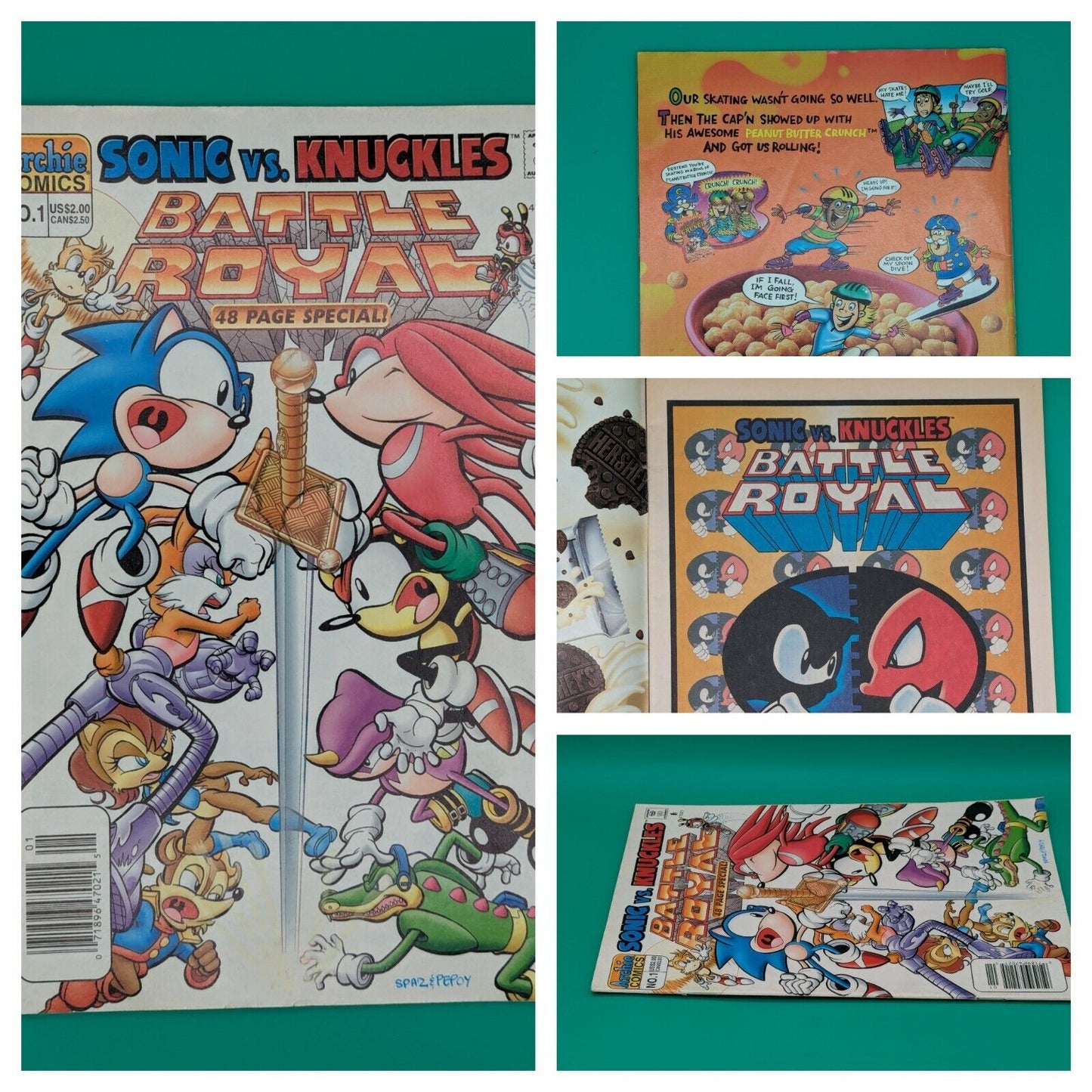 SONIC VS. KNUCKLES: BATTLE ROYAL SPECIAL #1 (1997) Collectibles:Comic Books & Memorabilia:Comics:Comics & Graphic Novels JJJambers Jamboree   