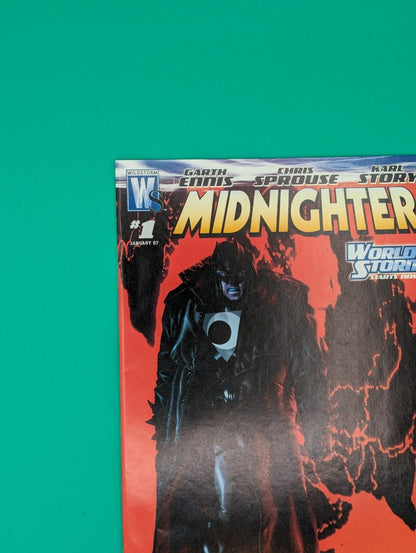 MIDNIGHTER #1-B (2007) 1ST SOLO SERIES GOLDEN 1:10 VARIANT LOW PRINT KEY DC NM+ Collectibles:Comic Books & Memorabilia:Comics:Comics & Graphic Novels JJJambers Jamboree   