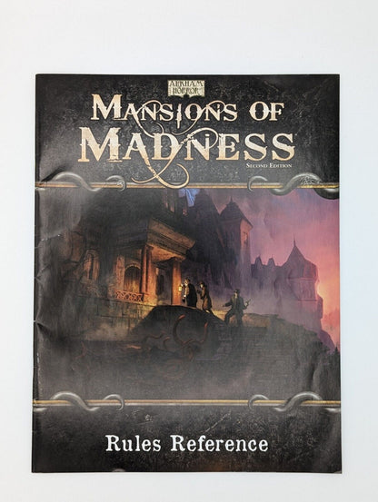 Game Parts: Mansions of Madness 2nd Edition Board Game - Rules Reference Toys & Hobbies:Games:Board & Traditional Games:Contemporary Manufacture Fantasy Flight Games   