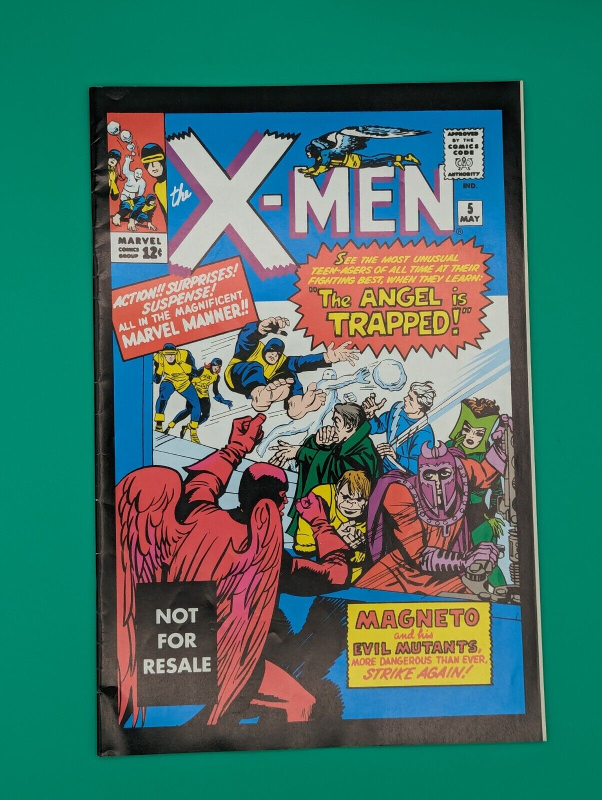 X-men #10: The Angel is Trapped! (1980 Reprint) - Toy Biz Comics Collectibles:Comic Books & Memorabilia:Comics:Comics & Graphic Novels JJJambers Jamboree   