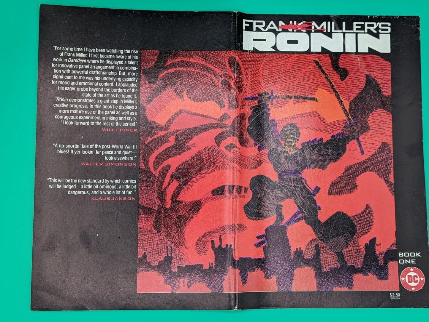 Ronin #1 DC Comics 1983 FN/VF Collectibles:Comic Books & Memorabilia:Comics:Comics & Graphic Novels JJJambers Jamboree   