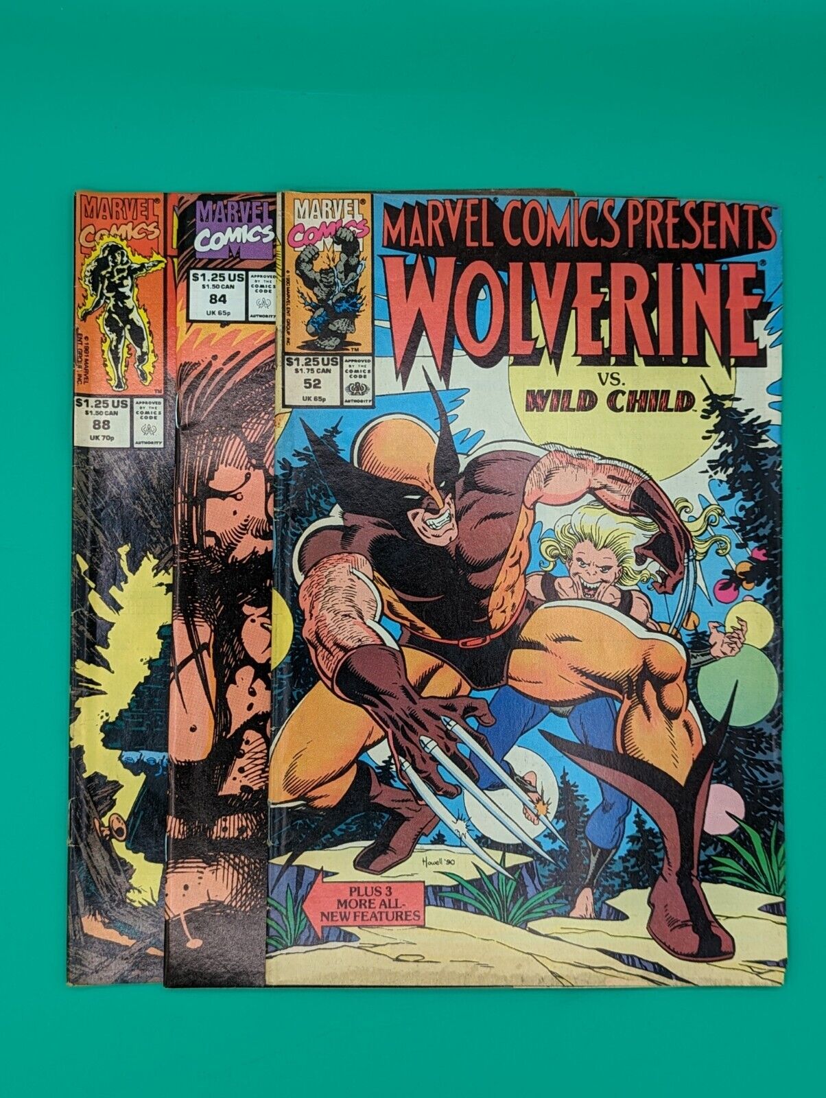 Wolverine #52, 84, 88 - Marvel Comics Collectibles:Comic Books & Memorabilia:Comics:Comics & Graphic Novels JJJambers Jamboree   