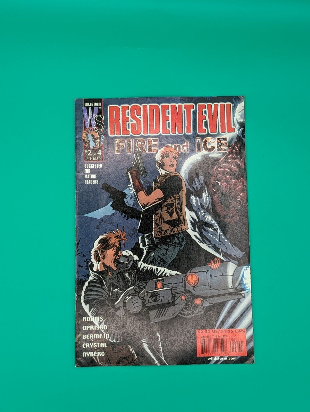 Resident Evil Fire and Ice #2 (2001) - Wildstorm Comics - VF/NM Collectibles:Comic Books & Memorabilia:Comics:Comics & Graphic Novels JJJambers Jamboree   