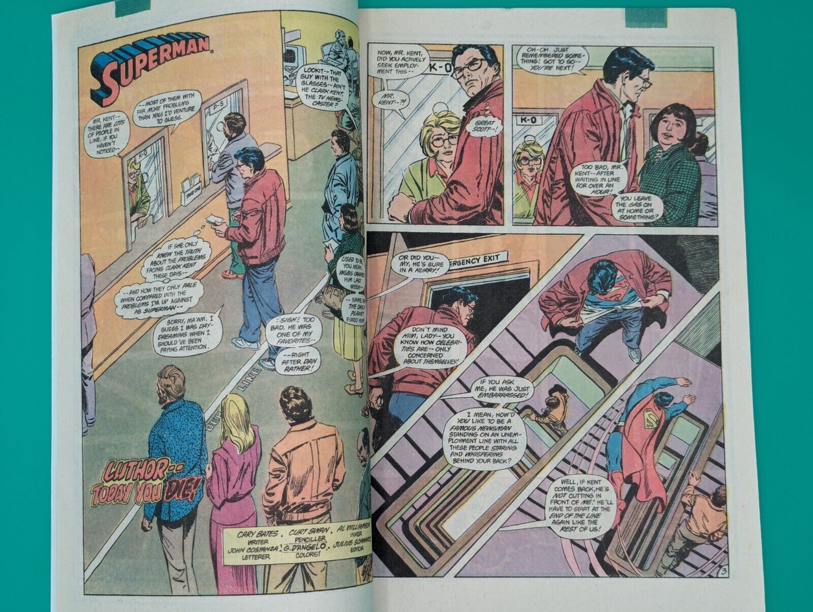 Superman 412 (October 1985) Collectibles:Comic Books & Memorabilia:Comics:Comics & Graphic Novels JJJambers Jamboree   