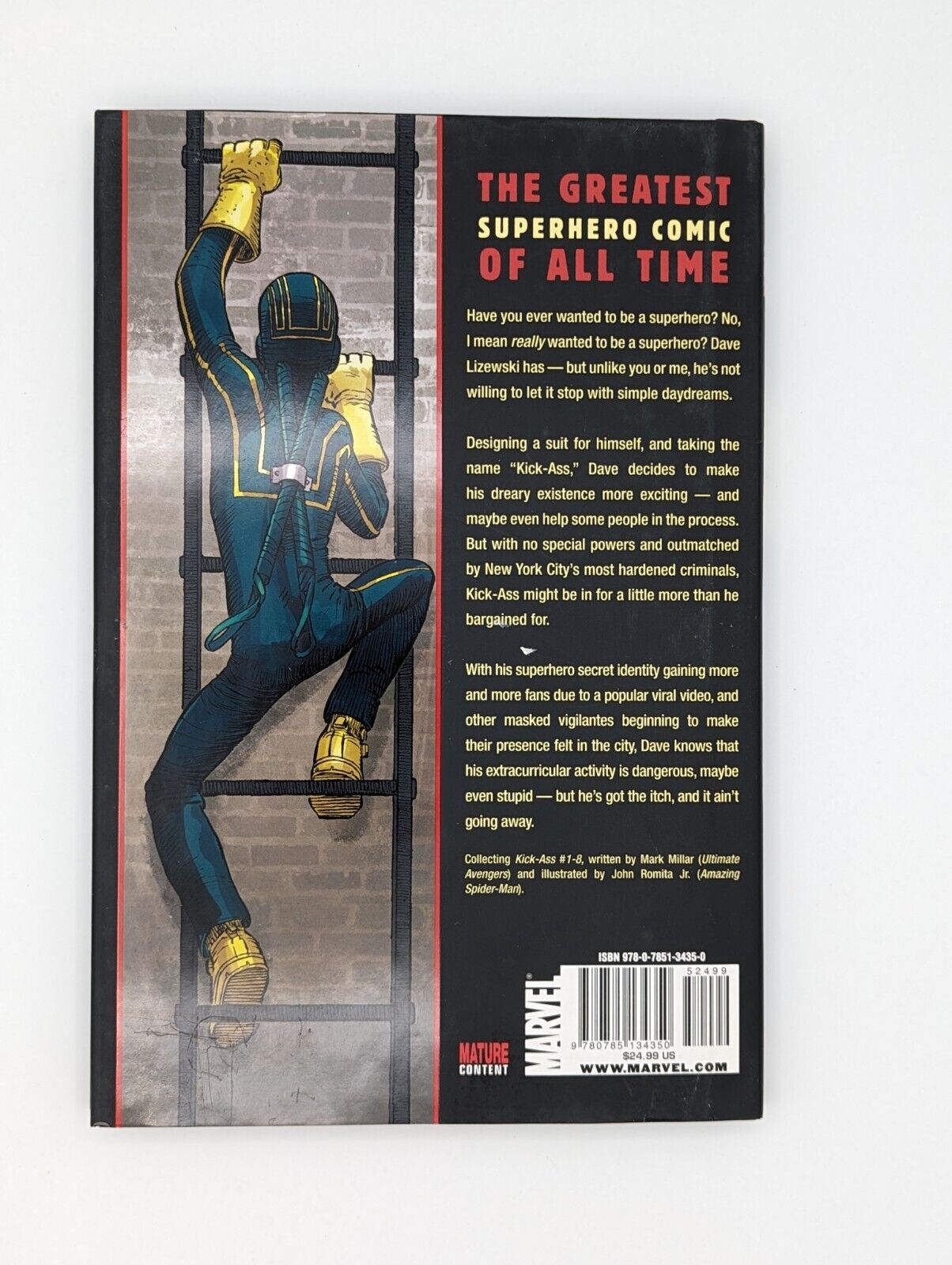 Kick-Ass (2010) - Marvel Hardcover Collectibles:Comic Books & Memorabilia:Comics:Comics & Graphic Novels JJJambers Jamboree   