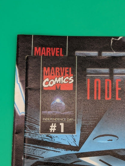 Independence Day #0-1 Marvel Comics 1996 Movie Adaptation (2 Comic Lot) VF/NM Collectibles:Comic Books & Memorabilia:Comics:Comics & Graphic Novels JJJambers Jamboree   