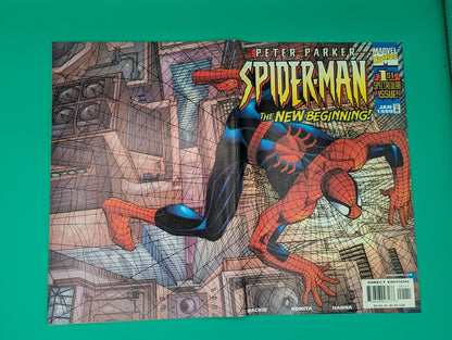 Peter Parker: Spider-Man The New Beginning #1 (1999) - Marvel Comics - VF/NM Collectibles:Comic Books & Memorabilia:Comics:Comics & Graphic Novels JJJambers Jamboree   