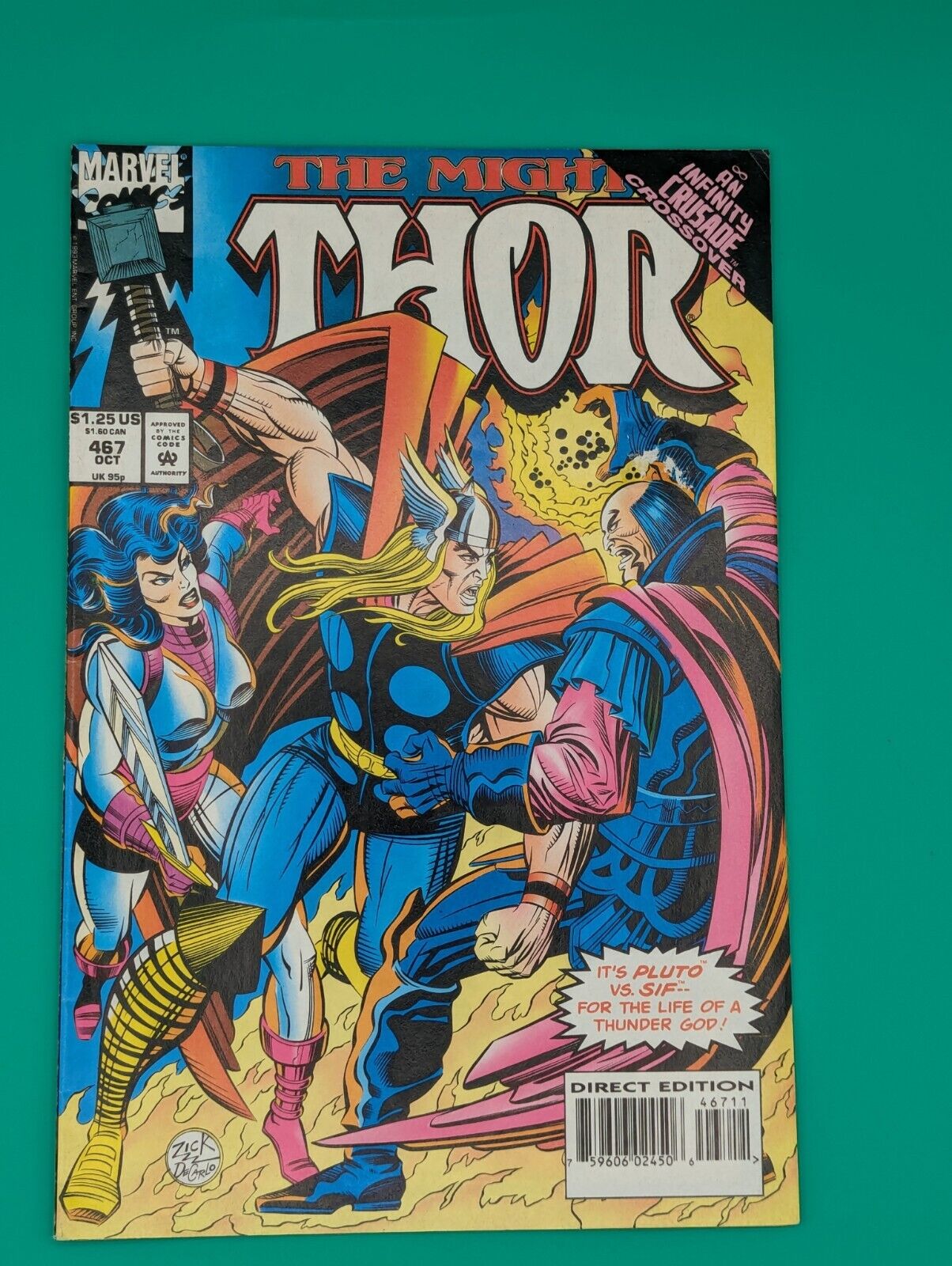 Thor #467 (1993) - Marvel Comics Collectibles:Comic Books & Memorabilia:Comics:Comics & Graphic Novels JJJambers Jamboree   