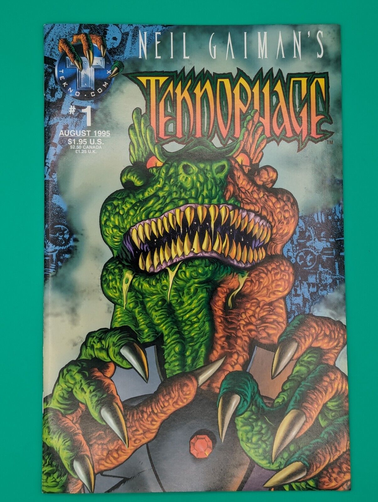 Teknophage #1 (1995) - Tekno Comics Collectibles:Comic Books & Memorabilia:Comics:Comics & Graphic Novels JJJambers Jamboree   