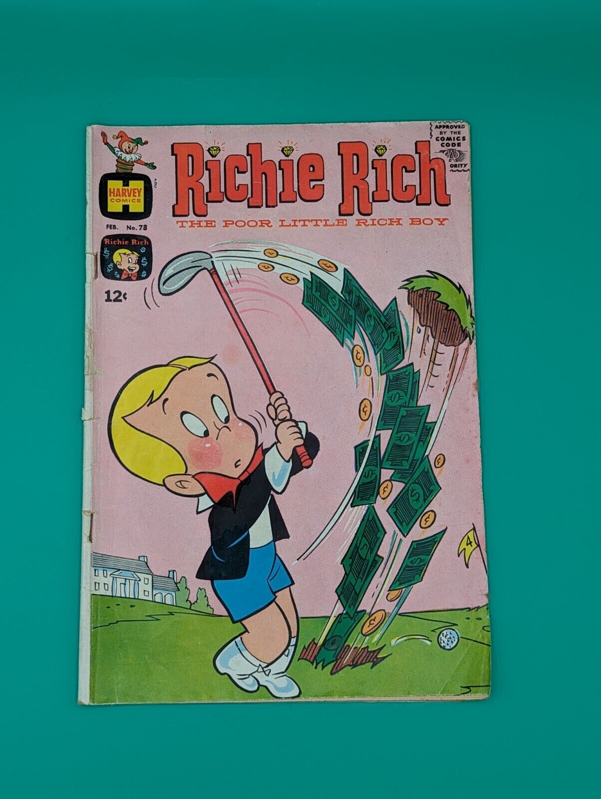 Richie Rich the Poor Little Rich Boy #78 (1969) ~ We Combine Shipping GD Collectibles:Comic Books & Memorabilia:Comics:Comics & Graphic Novels JJJambers Jamboree   