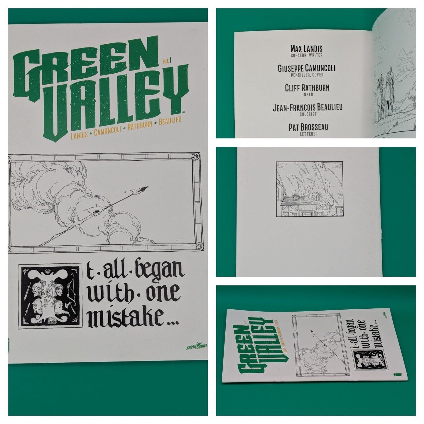 Green Valley #1 (SDCC Ashcan Variant) - RARE!! Collectibles:Comic Books & Memorabilia:Comics:Comics & Graphic Novels JJJambers Jamboree   