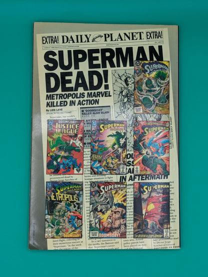 Superman: The Death of Superman (1993) - DC TPB Collectibles:Comic Books & Memorabilia:Comics:Comics & Graphic Novels JJJambers Jamboree   