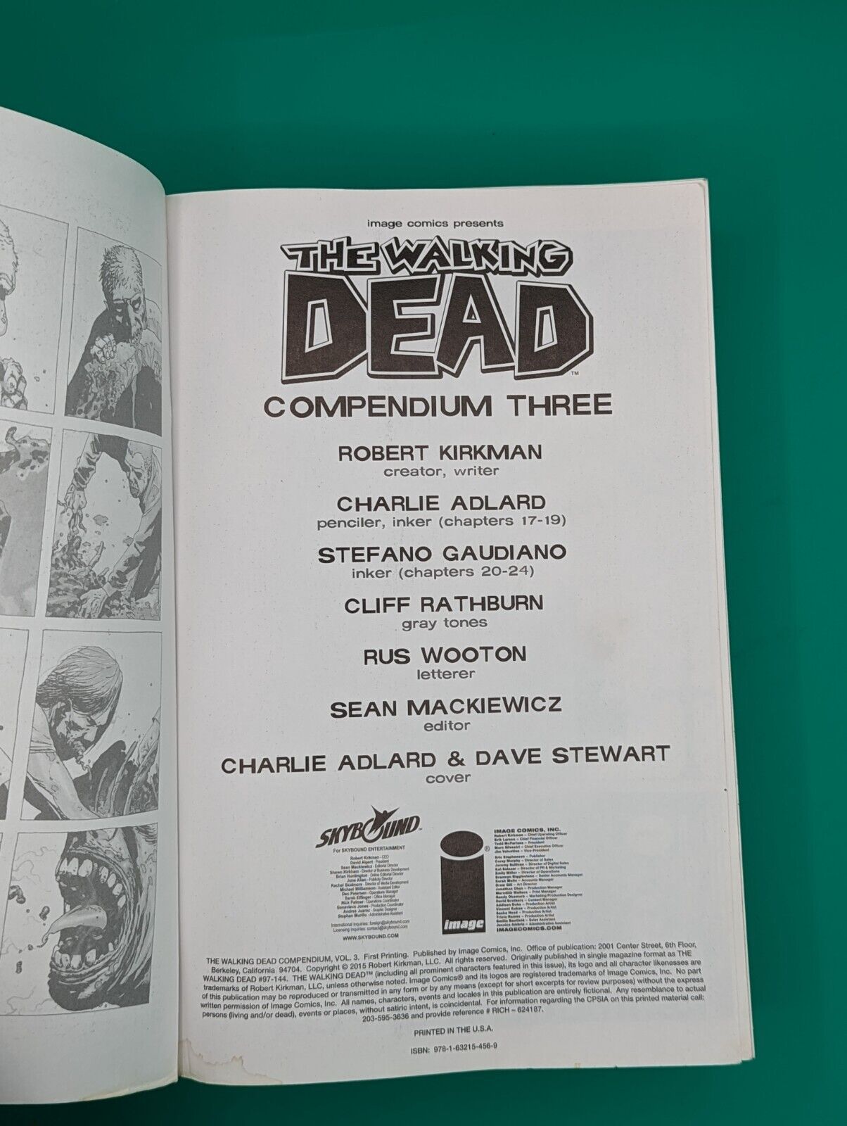 Walking Dead, The: Compendium 3 (2015) - Image TPB Collectibles:Comic Books & Memorabilia:Comics:Comics & Graphic Novels JJJambers Jamboree   