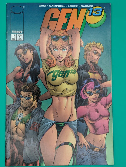 GEN 13 #12 (1994) - Image Comics Collectibles:Comic Books & Memorabilia:Comics:Comics & Graphic Novels JJJambers Jamboree   