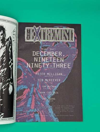 Extremist, The #1 (1993) - Vertigo Comics - VF/NM Collectibles:Comic Books & Memorabilia:Comics:Comics & Graphic Novels JJJambers Jamboree   