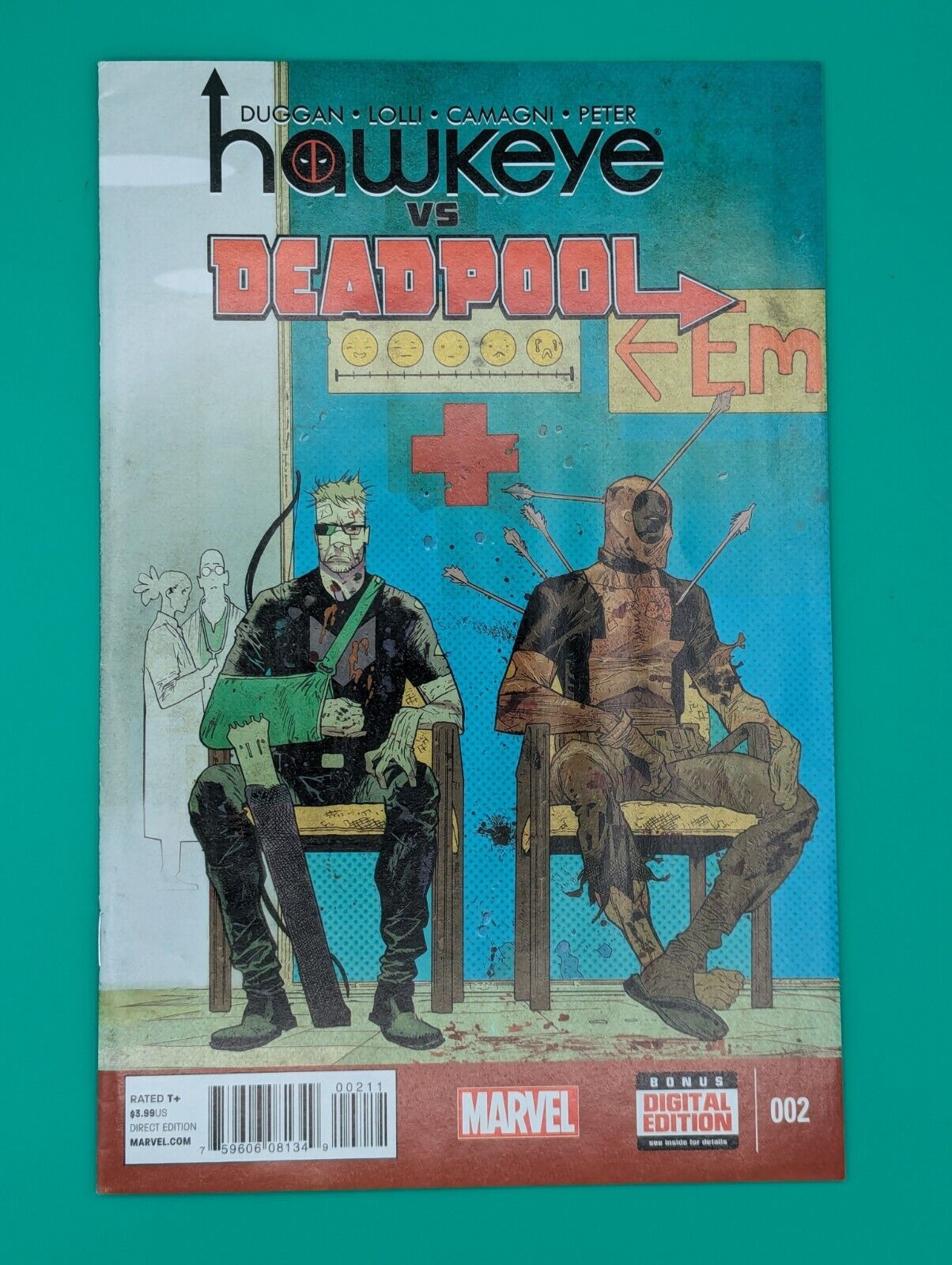 Hawkeye vs. Deadpool #2 MARVEL Comics 2015 VF/NM Collectibles:Comic Books & Memorabilia:Comics:Comics & Graphic Novels JJJambers Jamboree   