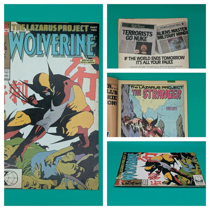 Wolverine #28, Lazarus Project 2 (1990) - Marvel Comics Collectibles:Comic Books & Memorabilia:Comics:Comics & Graphic Novels JJJambers Jamboree   