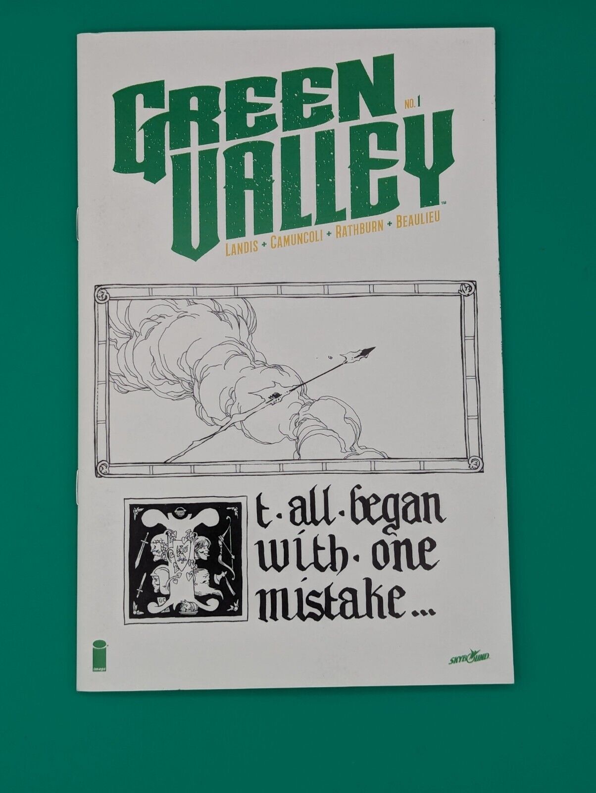 Green Valley #1 (SDCC Ashcan Variant) - RARE!! Collectibles:Comic Books & Memorabilia:Comics:Comics & Graphic Novels JJJambers Jamboree   