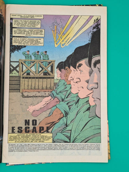 No Escape # 1 and 2 (1994) - Marvel Comics Collectibles:Comic Books & Memorabilia:Comics:Comics & Graphic Novels JJJambers Jamboree   