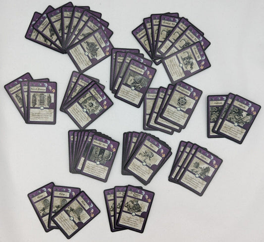 Cadwallon City Of Thieves Game Pieces: Mini Cards (Purple) Toys & Hobbies:Games:Game Pieces, Parts JJJambers Jamboree   