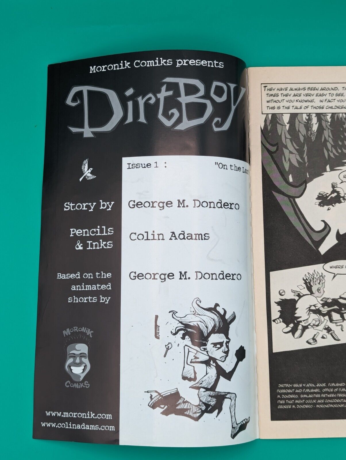 Dirt Boy Issue 1 (2005) Signed By Colin Adams Collectibles:Comic Books & Memorabilia:Comics:Comics & Graphic Novels JJJambers Jamboree   