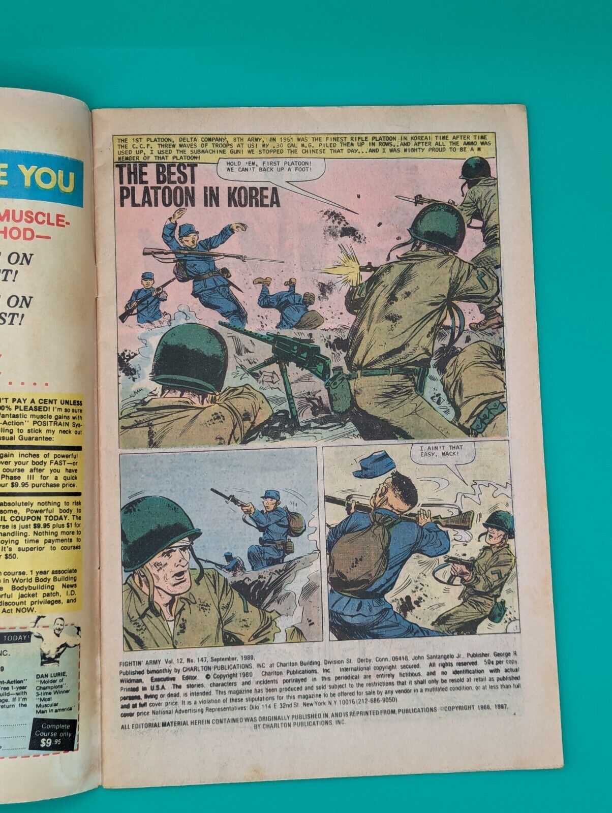 FIGHTIN’ ARMY # 147  WWI War Military Bronze Age CHARLTON COMICS 1980 Collectibles:Comic Books & Memorabilia:Comics:Comics & Graphic Novels JJJambers Jamboree   