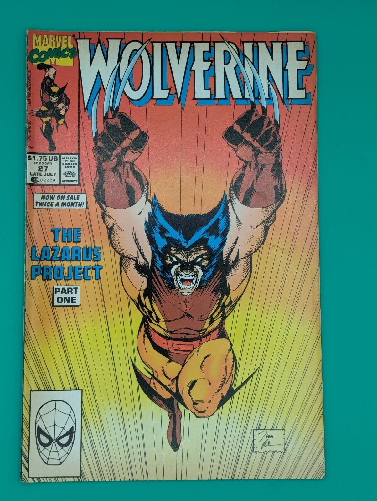 Wolverine #27: The Lazarus Project Part 1 (1990)- Marvel Comics - FN/VF Collectibles:Comic Books & Memorabilia:Comics:Comics & Graphic Novels JJJambers Jamboree   