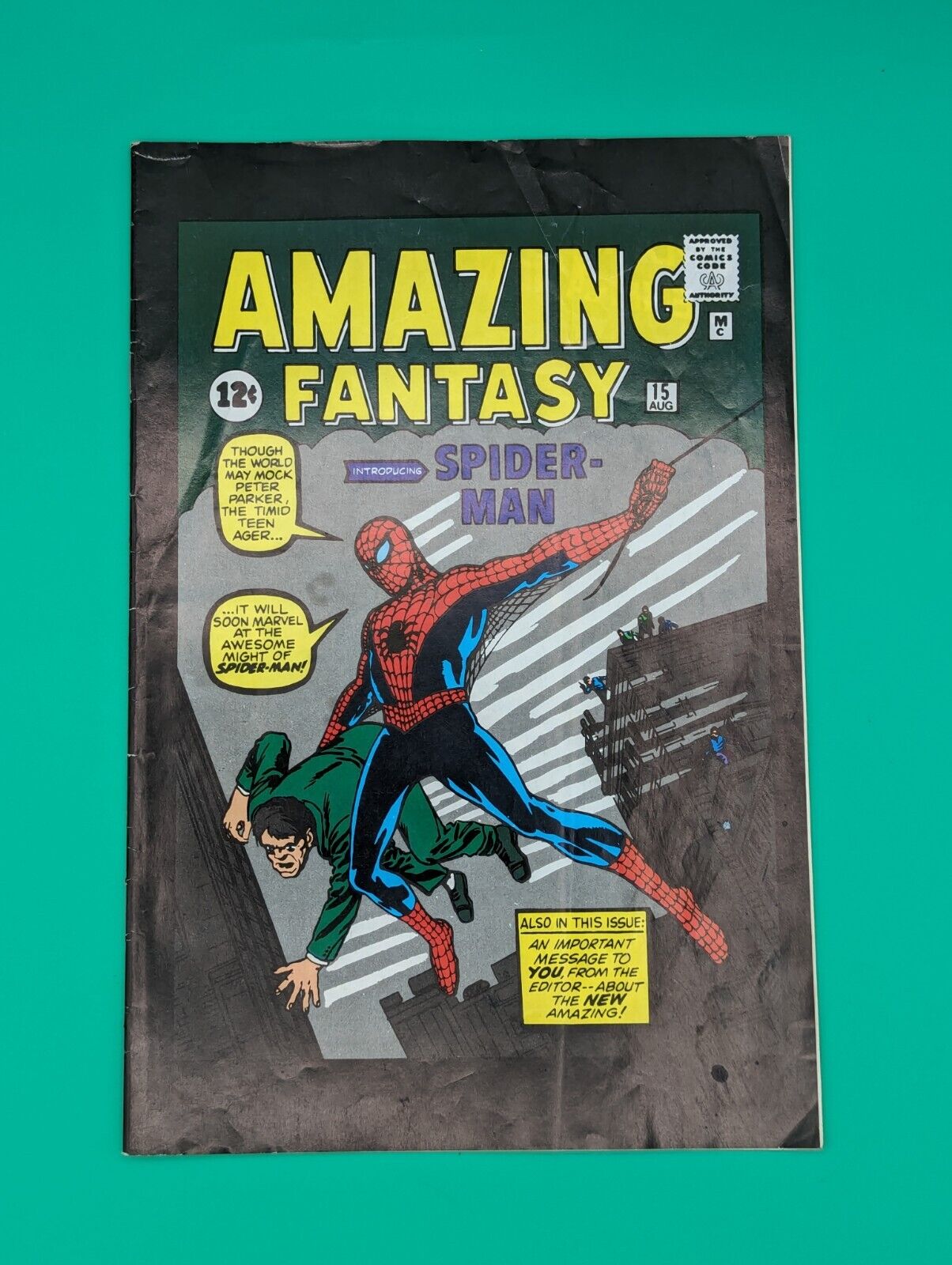 Amazing Fantasy #15 (2005 Reprint) - Toy Biz - Marvel Comics NFR Variant Collectibles:Comic Books & Memorabilia:Comics:Comics & Graphic Novels JJJambers Jamboree   