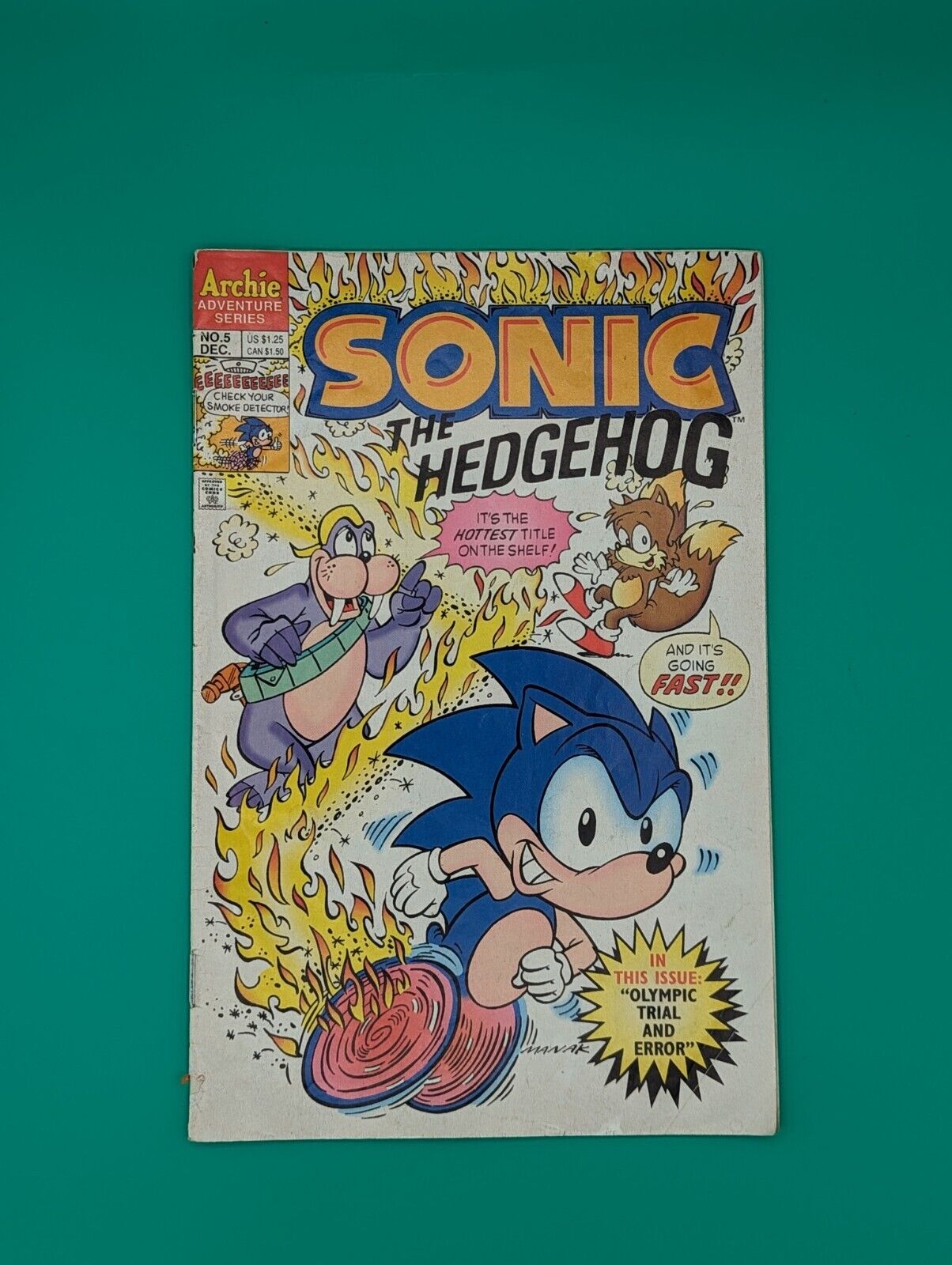 Sonic the Hedgehog #5 (1993) - Archie Comics Collectibles:Comic Books & Memorabilia:Comics:Comics & Graphic Novels JJJambers Jamboree   