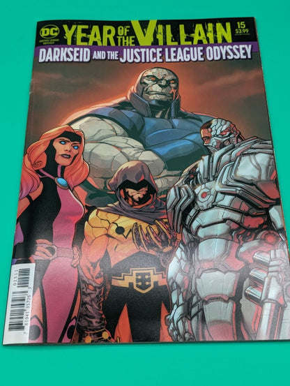 Year Of The Villain 15 DARKSEID & The Justice League (2016) Clear Cover - VF/NM Collectibles:Comic Books & Memorabilia:Comics:Comics & Graphic Novels JJJambers Jamboree   