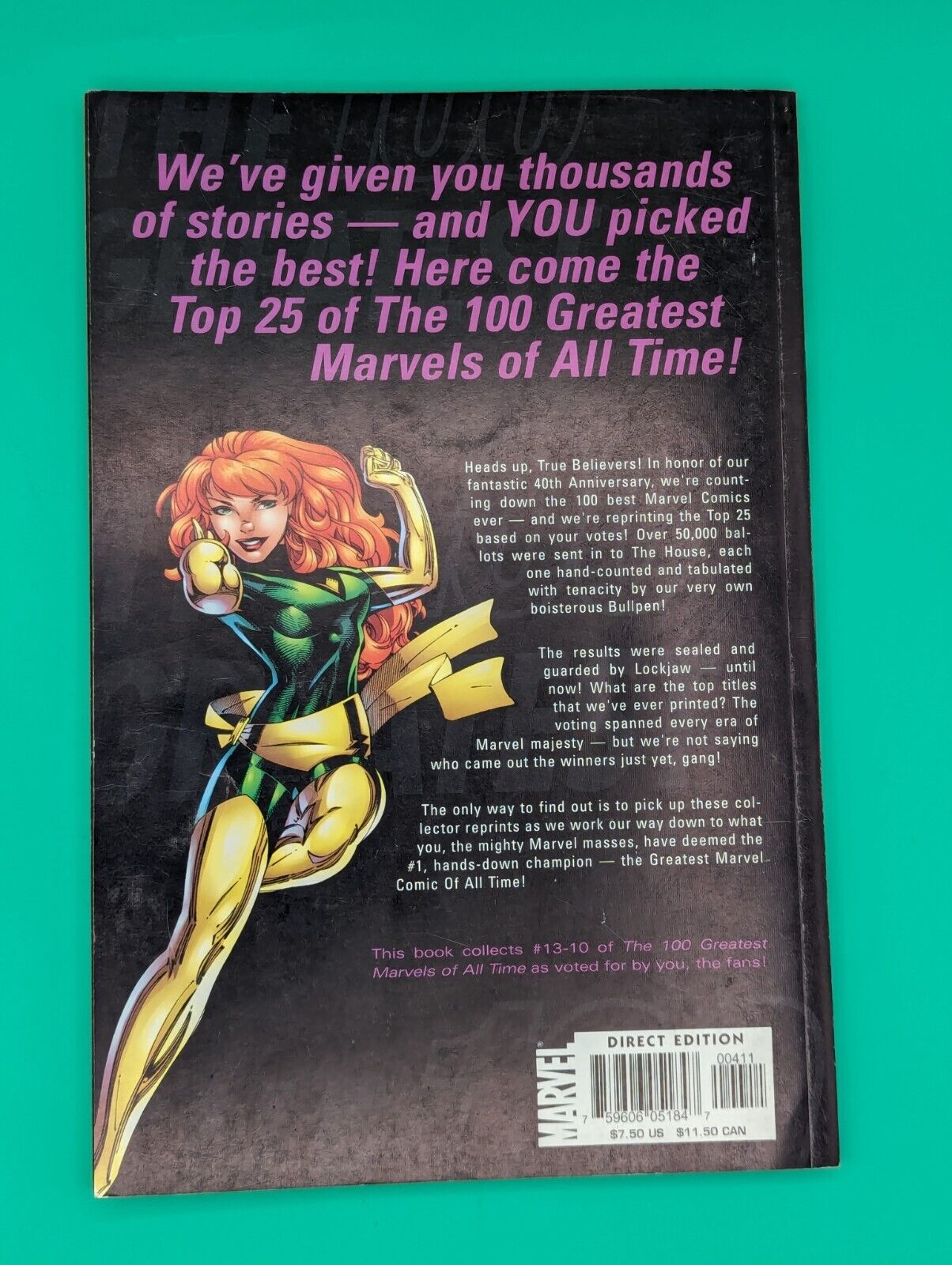 100 Greatest Marvels of All Time #13-10 (2001) - TPB Comic Collectibles:Comic Books & Memorabilia:Comics:Comics & Graphic Novels JJJambers Jamboree   