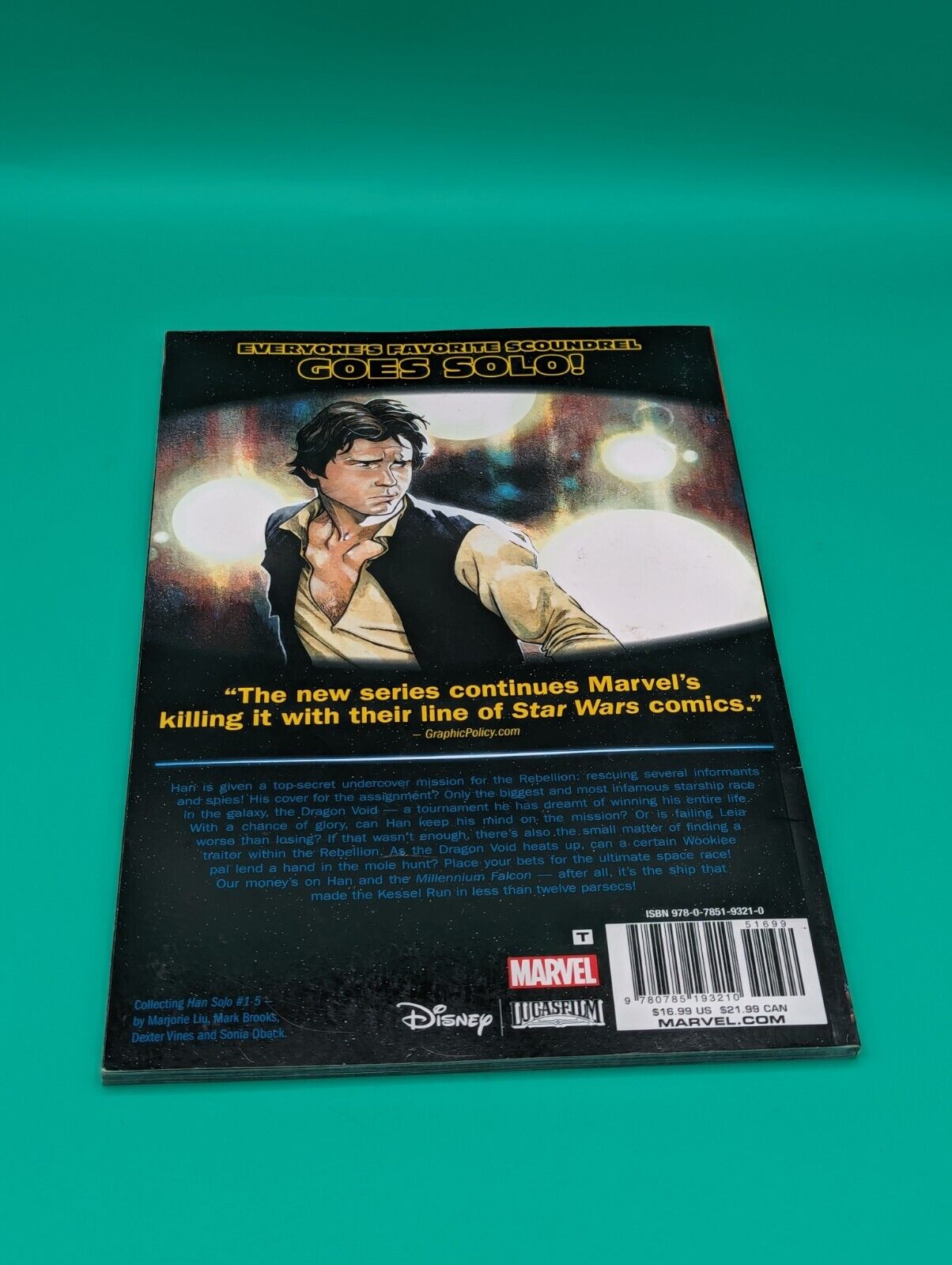 Star Wars: Han Solo (2016) - Marvel TPB Collectibles:Comic Books & Memorabilia:Comics:Comics & Graphic Novels JJJambers Jamboree   