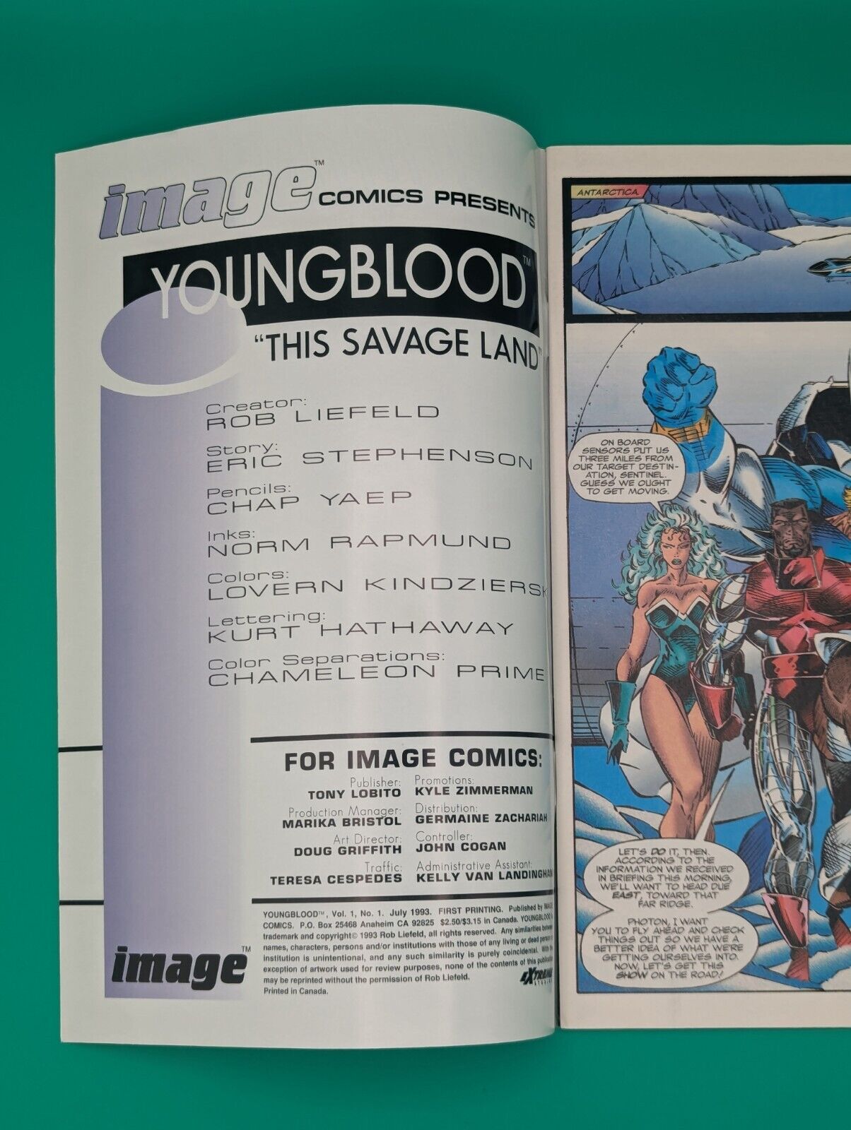 YOUNGBLOOD YEARBOOK  #1 Image Comics Collectibles:Comic Books & Memorabilia:Comics:Comics & Graphic Novels JJJambers Jamboree   