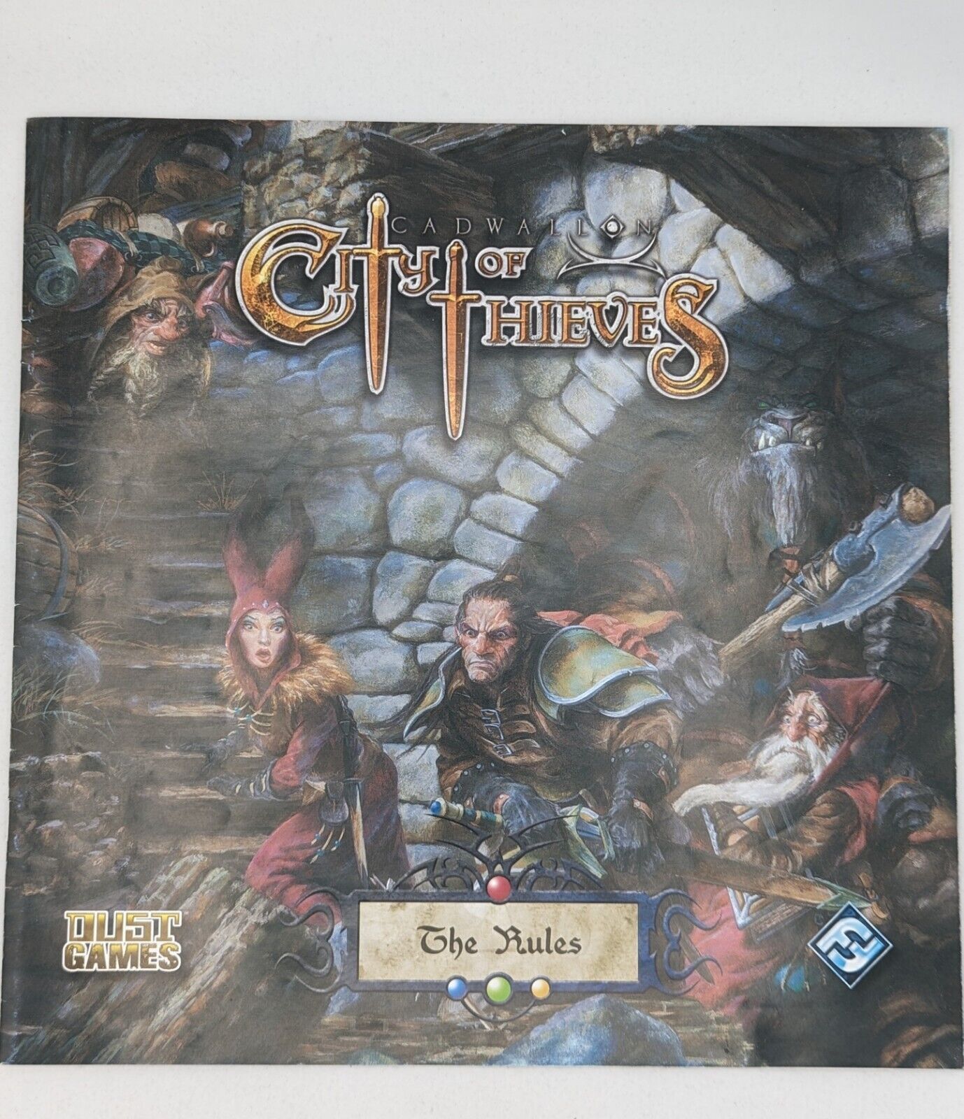 Cadwallon City Of Thieves Game Pieces: Rule Book Toys & Hobbies:Games:Game Pieces, Parts JJJambers Jamboree   