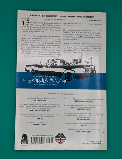 Umbrella Academy Vol. 2: Dallas - Dark Horse TPB Collectibles:Comic Books & Memorabilia:Comics:Comics & Graphic Novels Unbranded   