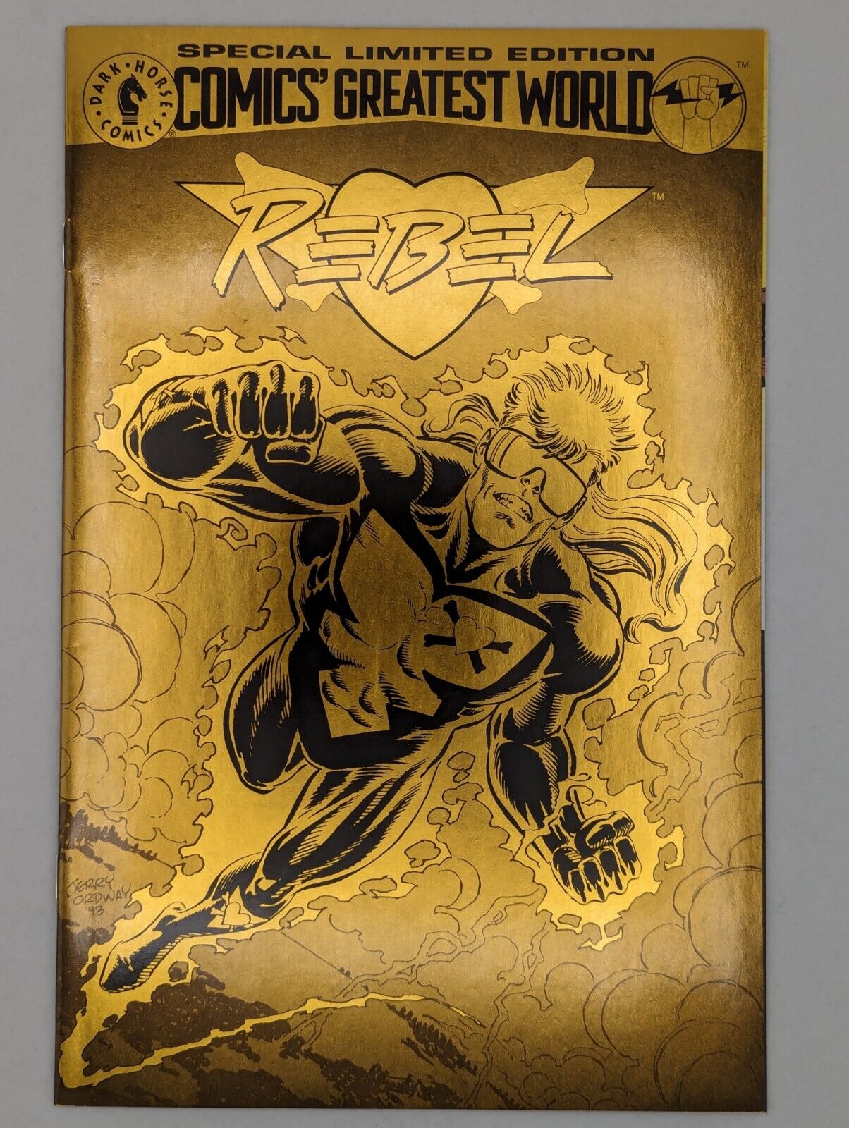 Rebel Limited Edition Gold Foil Variant Cover (1993) Dark Horse Collectibles:Comic Books & Memorabilia:Comics:Comics & Graphic Novels JJJambers Jamboree   