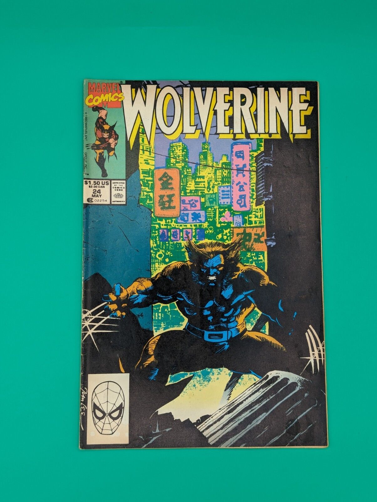 Wolverine #24 (1990) - Marvel Comics Collectibles:Comic Books & Memorabilia:Comics:Comics & Graphic Novels JJJambers Jamboree   