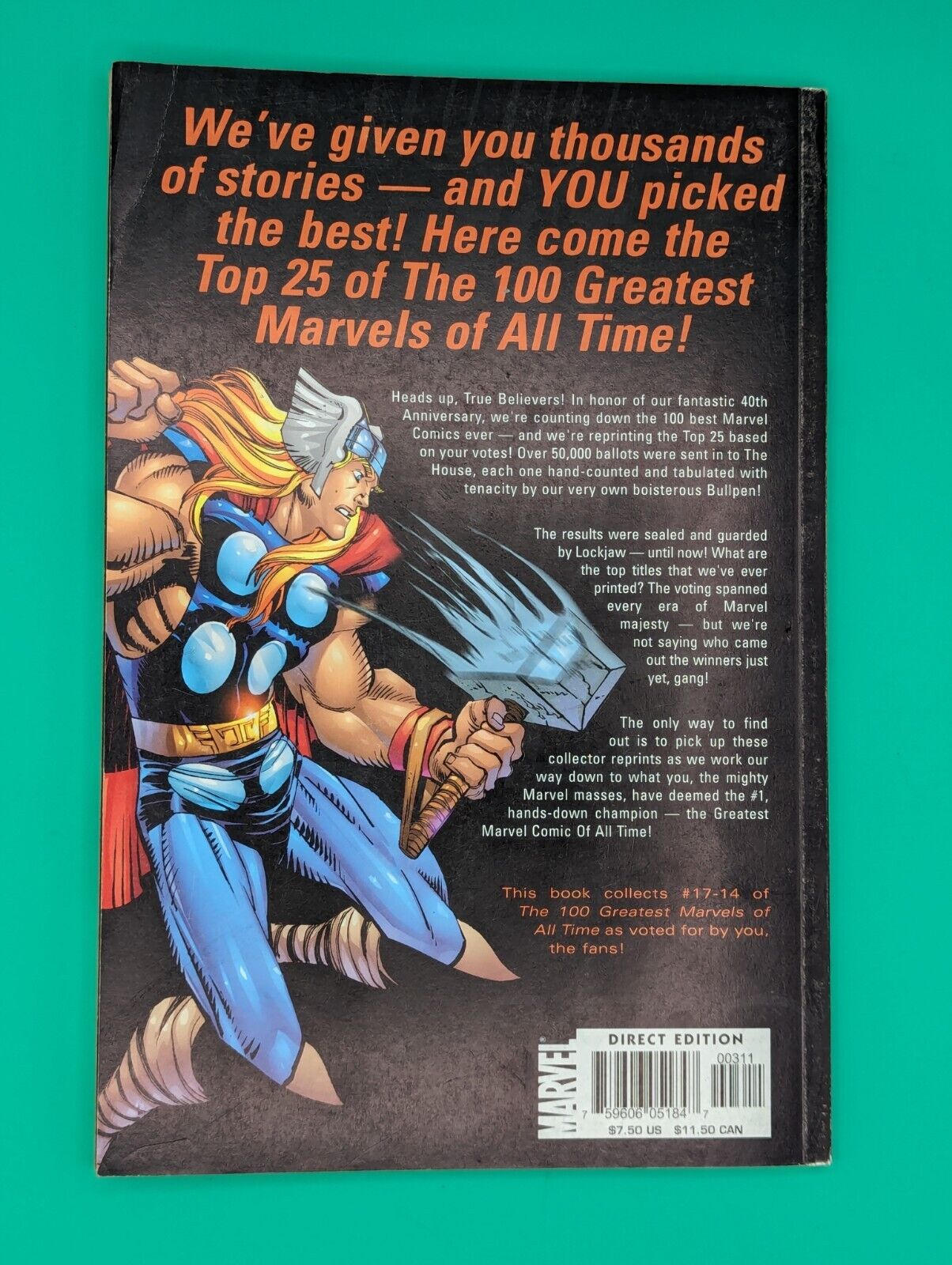 100 Greatest Marvels of All Time #17-14 - Marvel TPB Collectibles:Comic Books & Memorabilia:Comics:Comics & Graphic Novels JJJambers Jamboree   