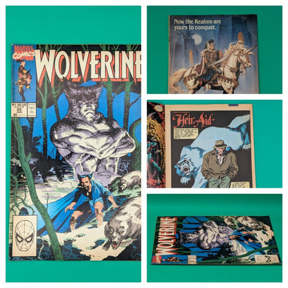 Wolverine #25 (1990) - Marvel Comics Collectibles:Comic Books & Memorabilia:Comics:Comics & Graphic Novels JJJambers Jamboree   