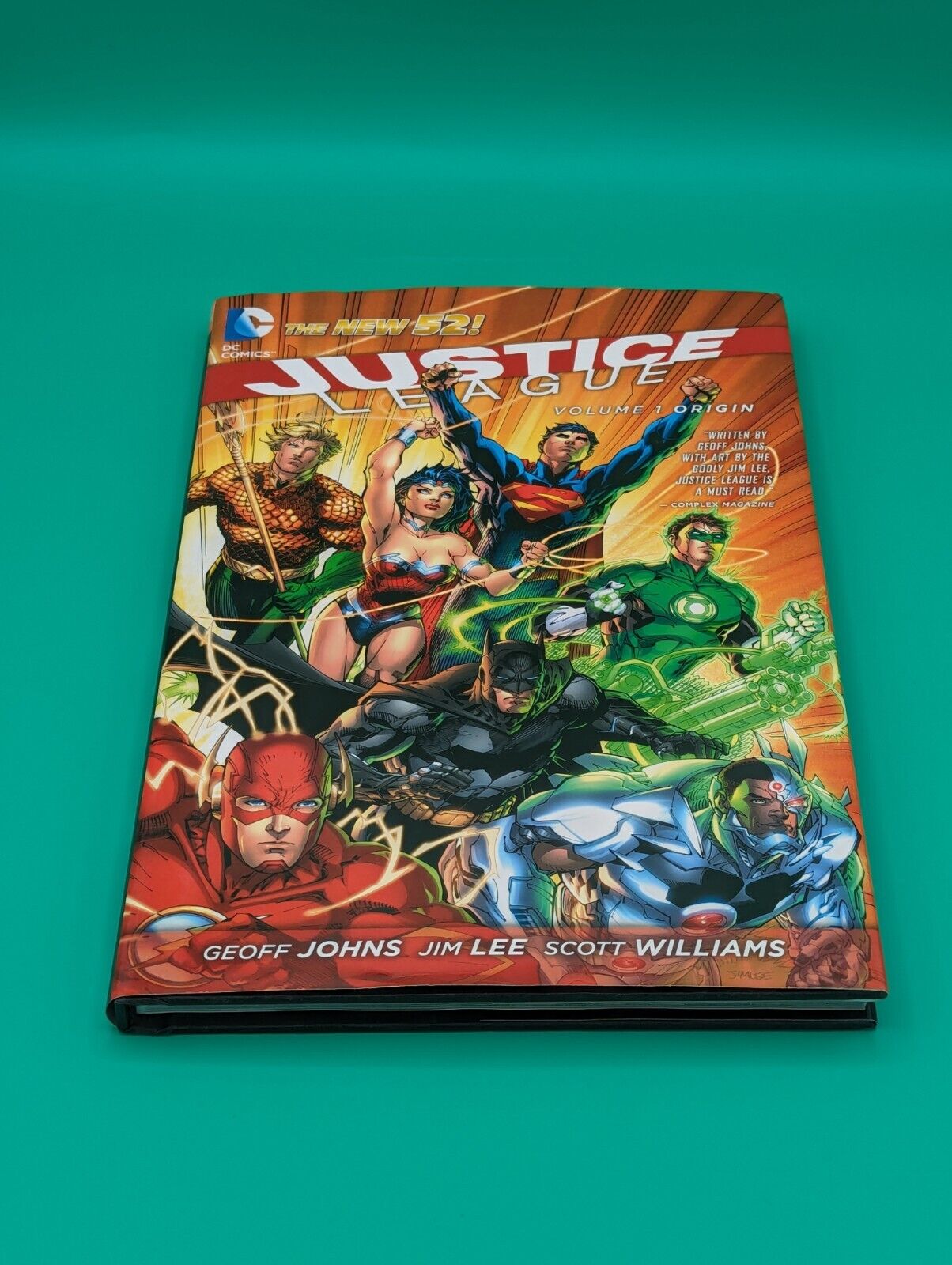 JLA, New 52: Origins Vol 1 (2012) - DC Comics Hardcover (Includes Comic Con Card) Collectibles:Comic Books & Memorabilia:Comics:Comics & Graphic Novels JJJambers Jamboree   