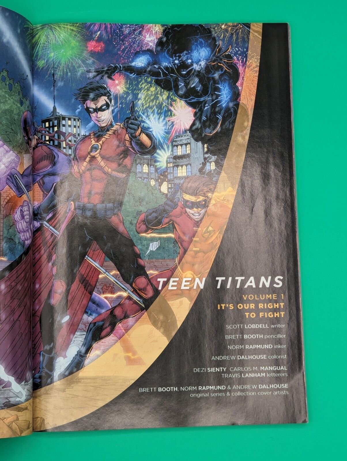 Teen Titans, New 52 Vol. 1: It's Our Right To Fight (2012) - DC TPB Collectibles:Comic Books & Memorabilia:Comics:Comics & Graphic Novels JJJambers Jamboree   