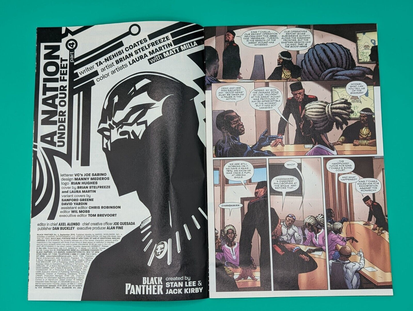 Black Panther #4 (2016) Variant - Marvel Comics Collectibles:Comic Books & Memorabilia:Comics:Comics & Graphic Novels JJJambers Jamboree   