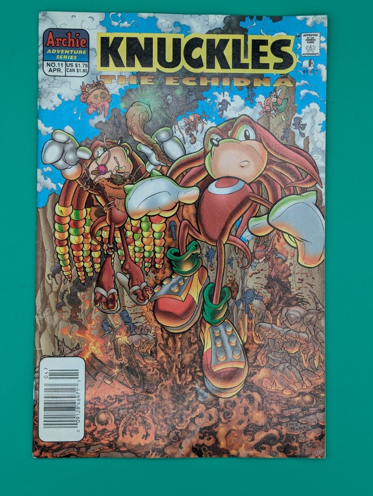 Knuckles the Echidna #11 (1998) - Archie Comics Collectibles:Comic Books & Memorabilia:Comics:Comics & Graphic Novels JJJambers Jamboree   