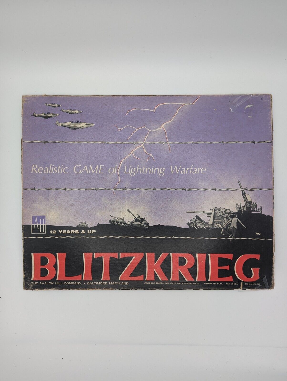 Blitzkrieg Lightning Warfare Game Parts Avalon Hill: Game Boards (3) Collectibles:Comic Books & Memorabilia:Comics:Comics & Graphic Novels JJJambers Jamboree   