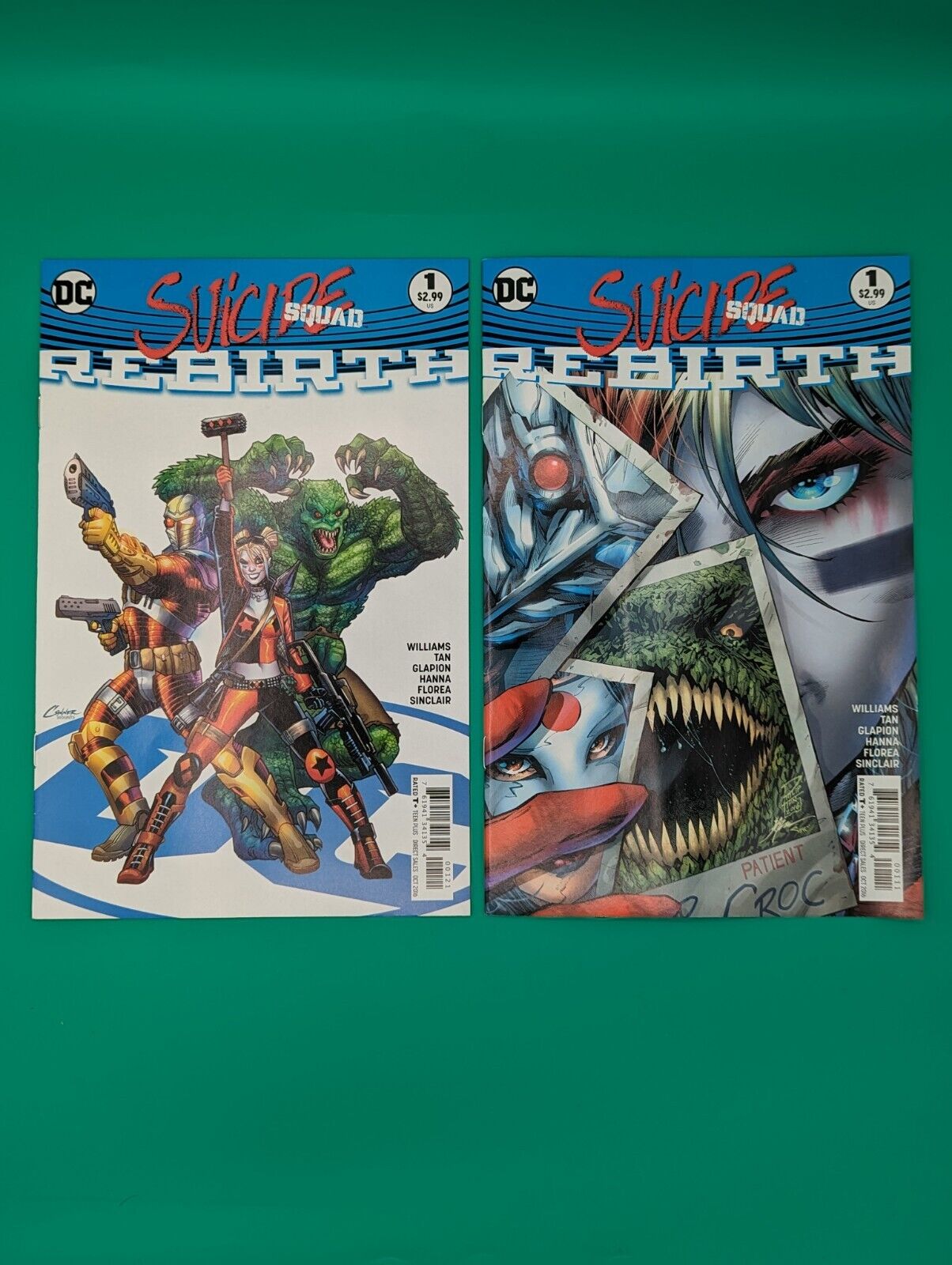 Suicide Squad Rebirth #1 (DC) 2 Variants - VF/NM Collectibles:Comic Books & Memorabilia:Comics:Comics & Graphic Novels JJJambers Jamboree   