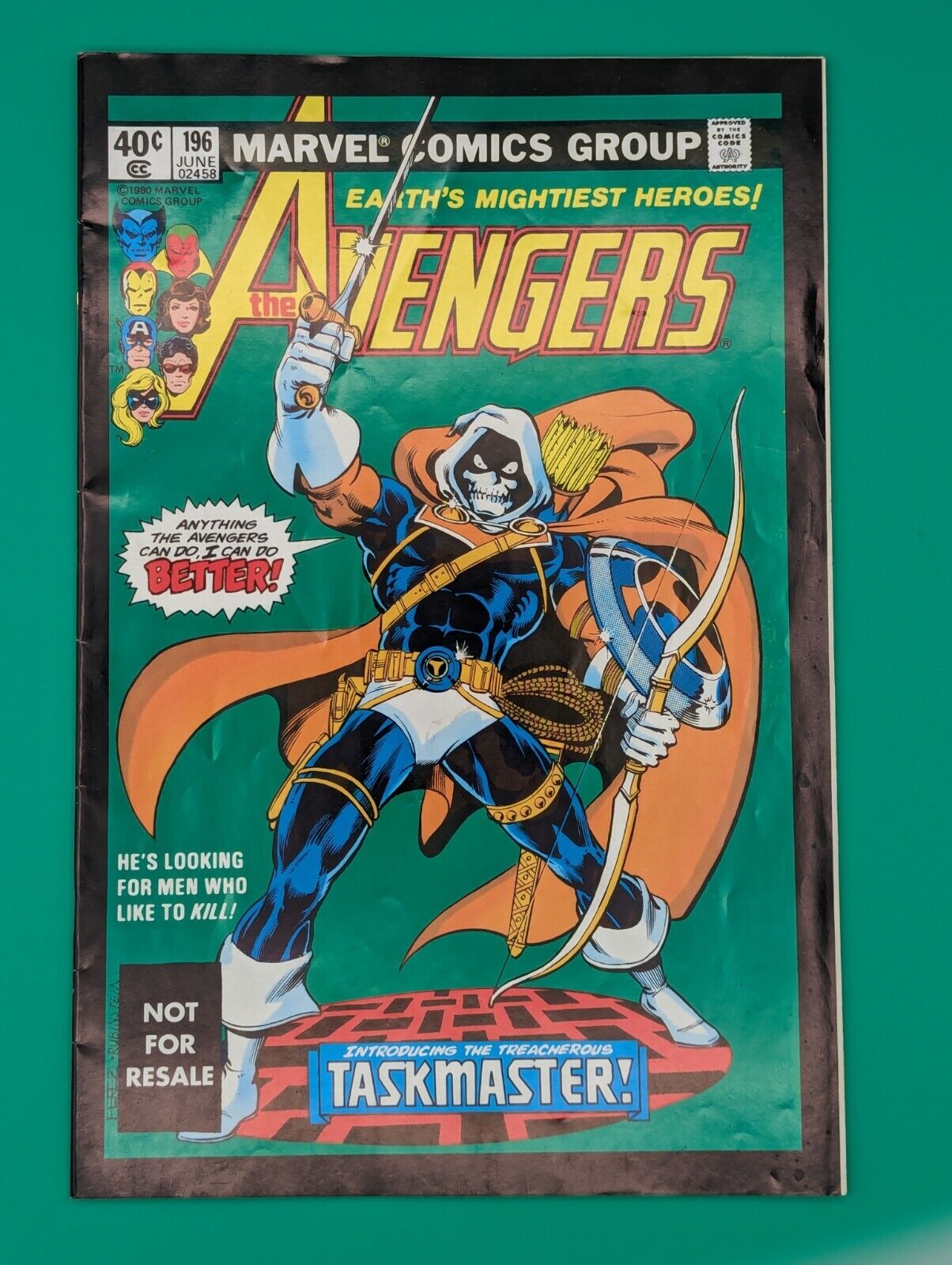 Avengers #196 (2005 Reprint) - Marvel Comics Collectibles:Comic Books & Memorabilia:Comics:Comics & Graphic Novels JJJambers Jamboree   