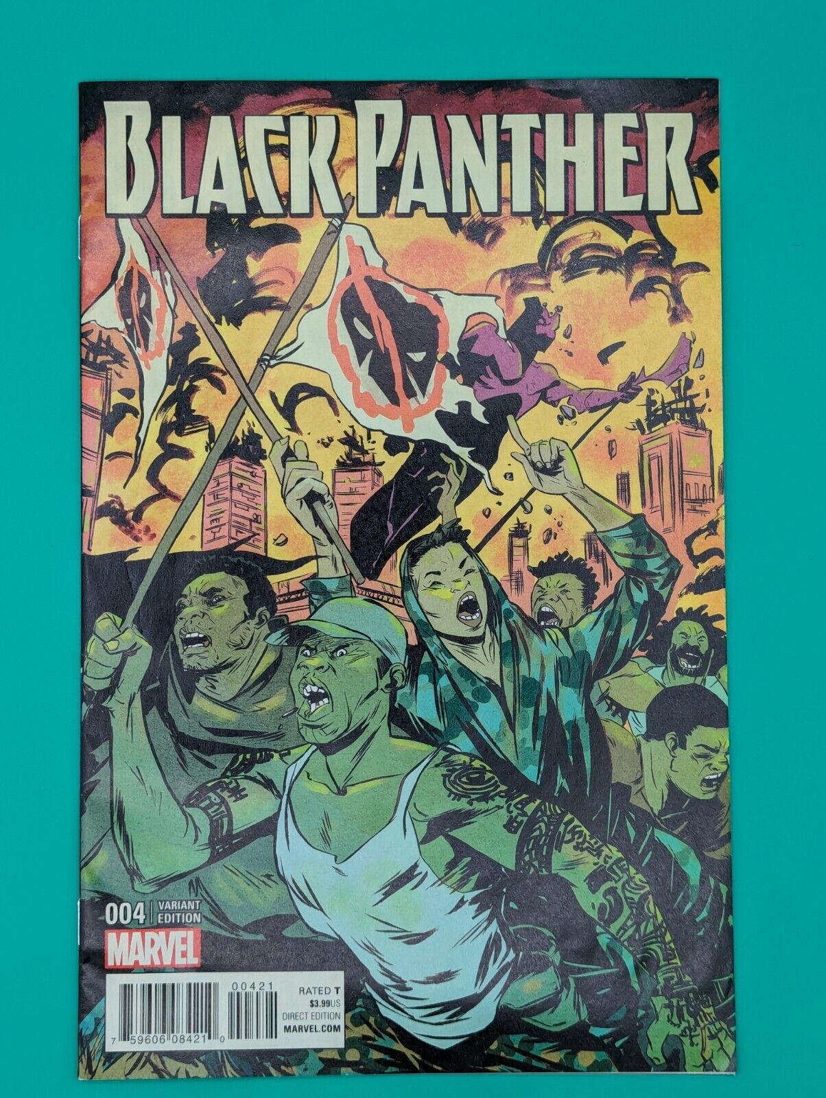 Black Panther #4 (2016) Variant - Marvel Comics Collectibles:Comic Books & Memorabilia:Comics:Comics & Graphic Novels JJJambers Jamboree   