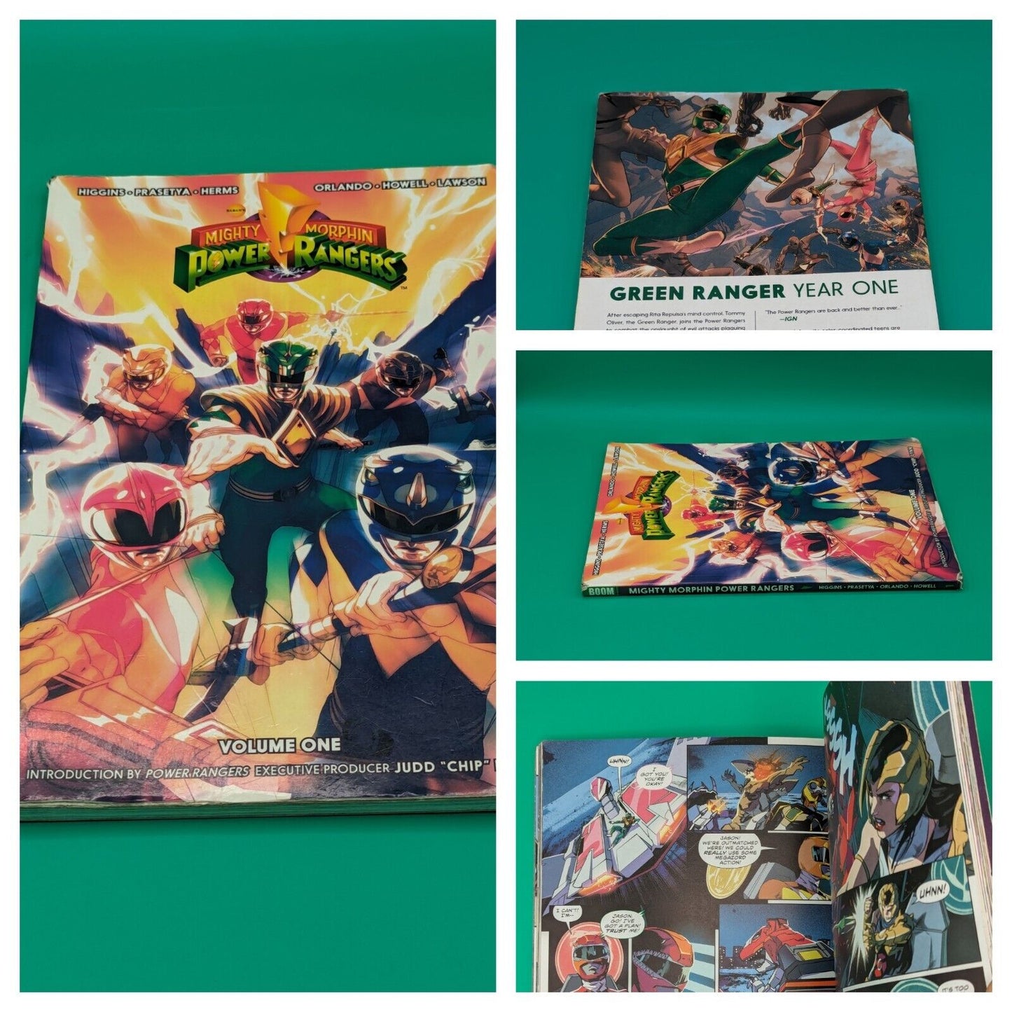 Mighty Morphin Power Rangers Graphic Novel Vo1 - BOOM! - VG - Combined Shipping Collectibles:Comic Books & Memorabilia:Comics:Comics & Graphic Novels JJJambers Jamboree   