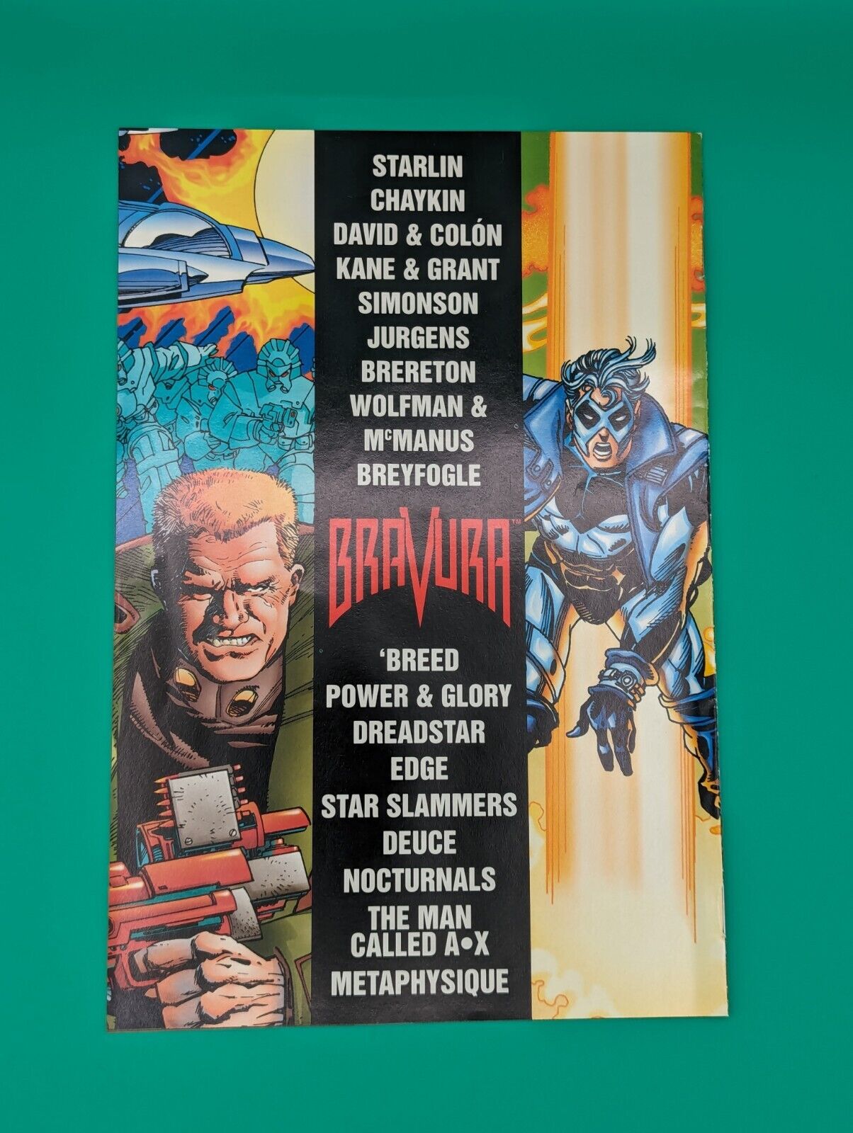 Bravura #1/2 Preview Issue (1994)  - Hero Comics Collectibles:Comic Books & Memorabilia:Comics:Comics & Graphic Novels JJJambers Jamboree   