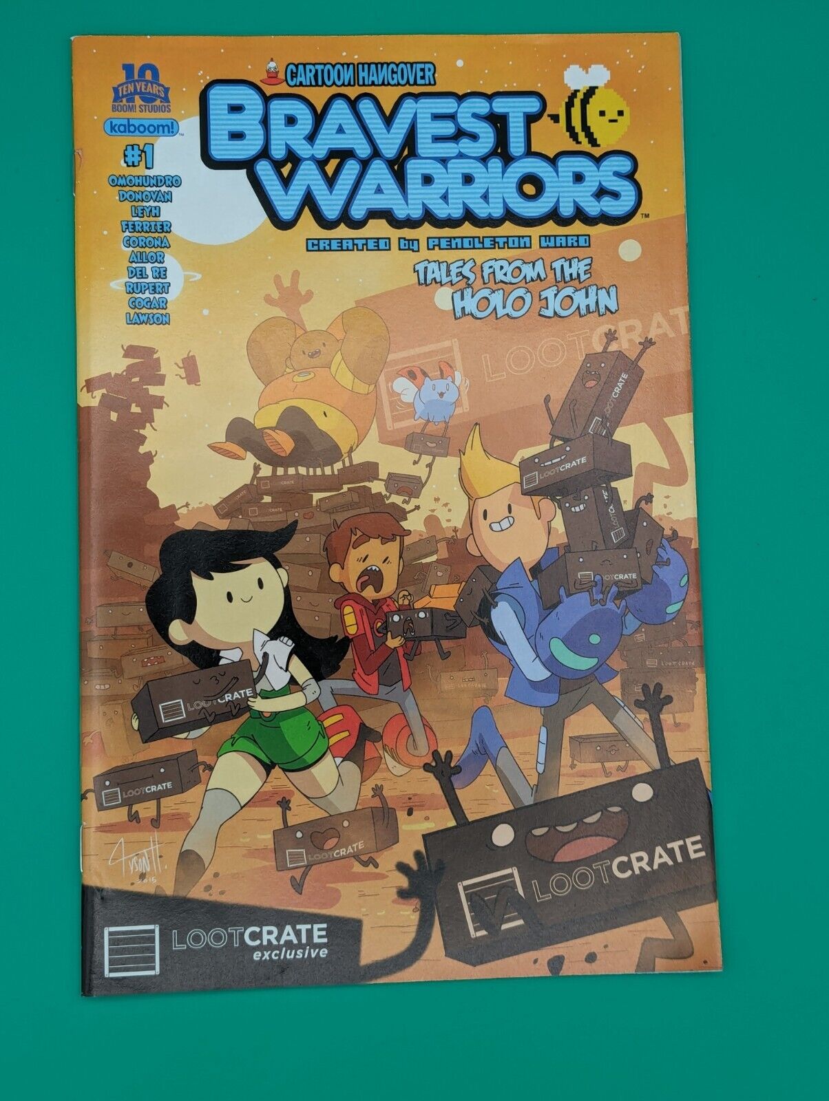 Bravest Warriors: Tales From the Holo John Loot Create Variant (2015)- IDW Comics - VF/NM Collectibles:Comic Books & Memorabilia:Comics:Comics & Graphic Novels IDW Comics   